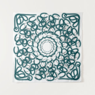 Tenture cercles motif