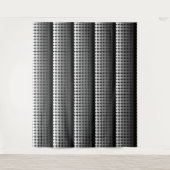 Tenture Cercles rétrogrades moyens du milieu du siècle en  (Devant)