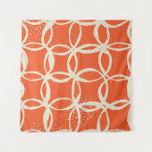 Tenture Cercles Sketchy Design tendance sans couture (Devant (Horizontal))