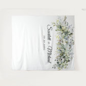 Tenture Cérémonie florale des Mariages Eucalyptus Contexte (Devant (Horizontal))