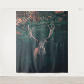 Tenture Cerf Buck Animal Sauvage (Devant)