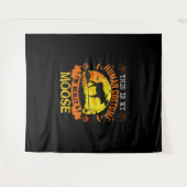 Tenture cerf d'halloween (Devant (Horizontal))