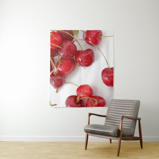 Tenture Cerises (En situation)