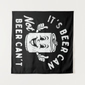 Tenture C'est Bière Peut Pas Bière Peut Pas Drôle Soirée B (Devant (Horizontal))