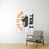 Tenture C'Est Comme Ça Que Je Roule - Sushi Drôle (En situation)