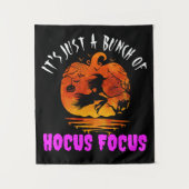 Tenture C'est juste une bande de Hocus Pocus Citrouille Ha (Devant)