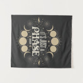 Tenture C'est juste une phase solaire Eclipse 2025 Lune lu (Devant (Horizontal))