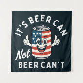 Tenture C'est la bière peut pas la bière peut pas drôle fê (Devant)