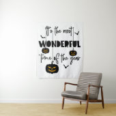 Tenture C'est le moment le plus merveilleux de l'année Hal (En situation)