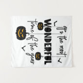 Tenture C'est le moment le plus merveilleux de l'année Hal (Devant (Horizontal))