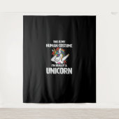 Tenture C'est mon costume humain Je suis vraiment un Funn (Devant)