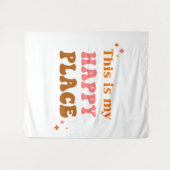 Tenture C'Est Mon Joli Décor De Dortoir De Place (Devant (Horizontal))