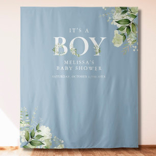 Tenture C'est un garçon feuillage Baby Shower Accessoire d