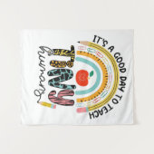 Tenture C'est une bonne journée pour apprendre à de minusc (Devant (Horizontal))