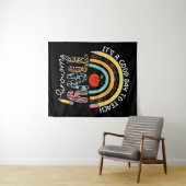 Tenture C'est une bonne journée pour apprendre à de minusc (En situation (horizontale))