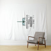 Tenture C'est une chose dragonfly Drôle Citation Dragonfli (En situation (horizontale))