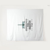 Tenture C'est une chose dragonfly Drôle Citation Dragonfli (Devant (Horizontal))