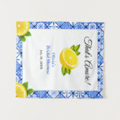 Tenture C'est une Fête des mariées plus méditerranéenne (Devant (Horizontal))