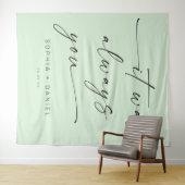 Tenture C'Était Toujours Vous Citez La Bannière De Fond Ma (En situation (horizontale))