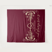 Tenture C'Était Toujours Vous Mariage (Devant (Horizontal))