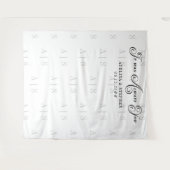 Tenture C'Était Toujours Vous Script Citation Mariage Arri (Devant (Horizontal))