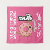 Tenture Cette fille a maintenant deux chiffres Gâteau d'an (Devant (Horizontal))