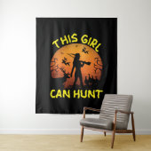 Tenture Cette Fille Peut Chasser Essentiel (En situation)