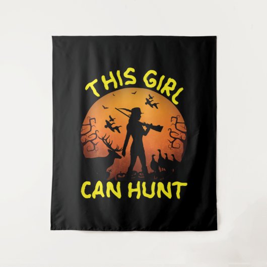 Tenture Cette Fille Peut Chasser Essentiel (Devant)