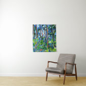 Tenture Cezanne - Dans les Bois, peinture célèbre (En situation)
