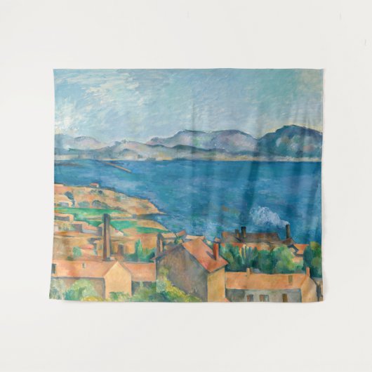 Tenture Cézanne - Golfe de Marseille, vu de l'Estaque (Devant (Horizontal))