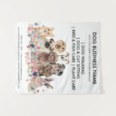 Tenture Chaise de chien préparateur de chien Canine marche (Devant (Horizontal))