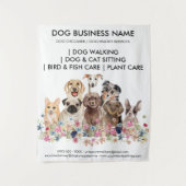 Tenture Chaise de chien préparateur de chien Canine marche (Devant)