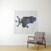 Tenture Chaise de jeu (En situation (horizontale))