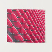 Tenture Chaises de théâtre rouges (Devant (Horizontal))