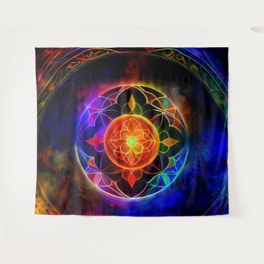 Tenture Chakra Orb (Devant (Horizontal))