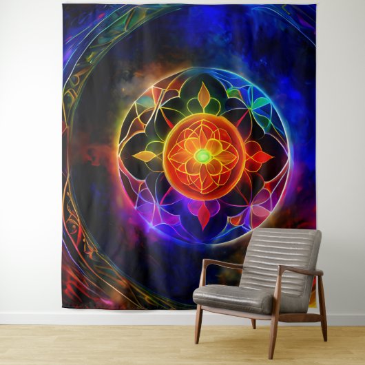 Tenture Chakra Orb (En situation)