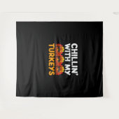 Tenture Chaleureux Avec Ma Chemise À Dindes, Hommes Femmes (Devant (Horizontal))