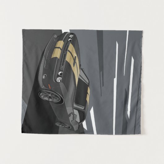 Tenture Challenger Black (Devant (Horizontal))