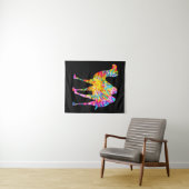 TENTURE CHAMEAU TIE DYE (En situation (horizontale))