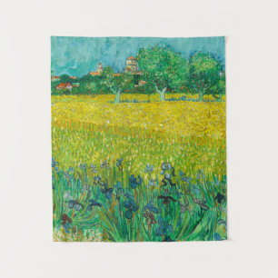 Tenture Champ aux Iris près d'Arles par Vincent van Gogh