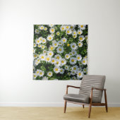 Tenture Champ de marguerite du printemps : Arrière - plan (En situation)