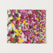 Tenture champ plein de tulipes (Devant (Horizontal))