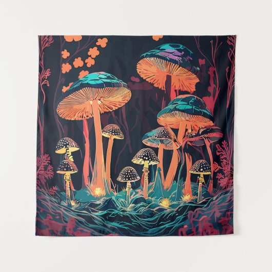 Tenture Champignons (Devant)