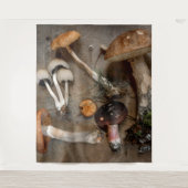 Tenture Champignons d'amour des champignons (Devant)