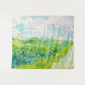 Tenture Champs de blé vert, Van Gogh (Devant (Horizontal))