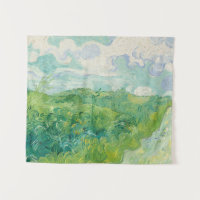 Champs de blé vert Van Gogh Art Vintage