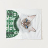 Tenture Chandail de chat de Kitty (Devant (Horizontal))