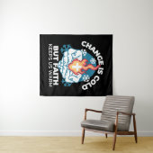 Tenture Changement du froid, Feu de foi - Chrétien motivat (En situation (horizontale))