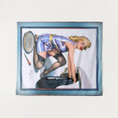 Tenture Changement rapide par Gil Elvgren (Devant (Horizontal))