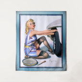 Tenture Changement rapide par Gil Elvgren (Devant)